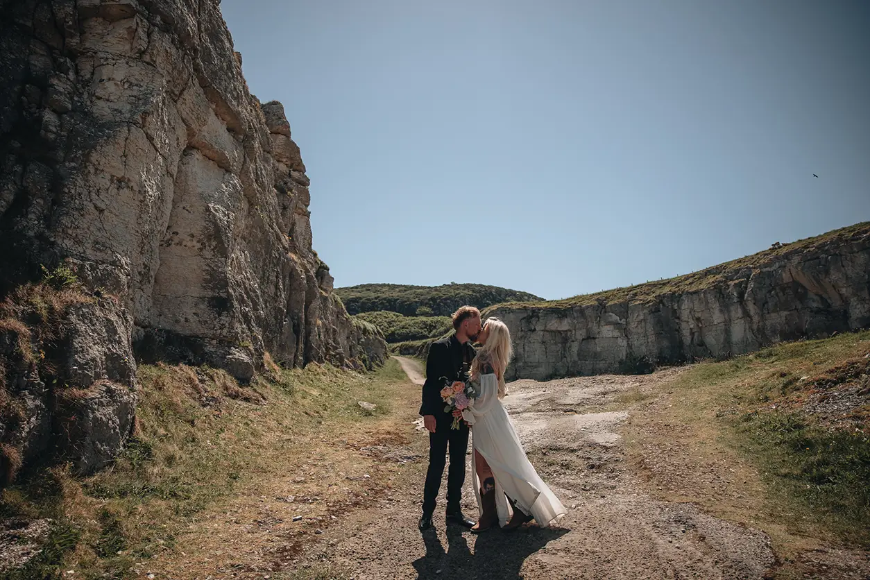 Elopement Location – Larrybane Quarry Elopement Location - Larrybane Quarry
